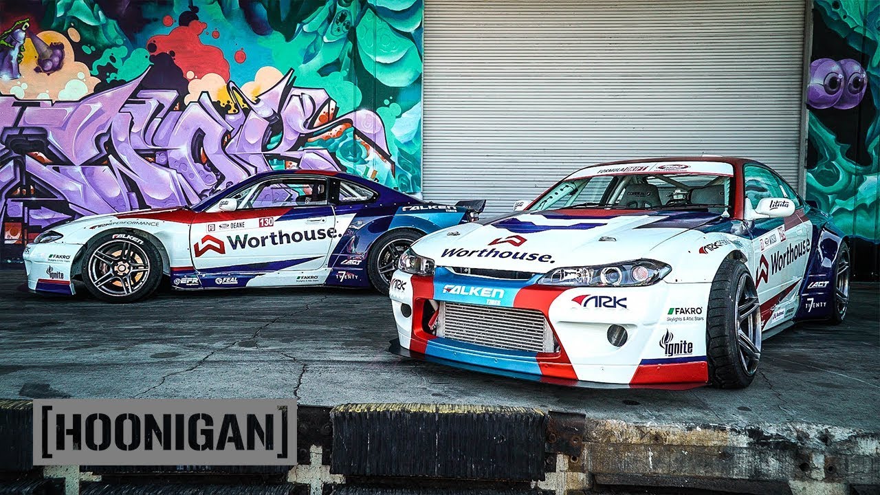 2000HP Tandem Thrash - James Deane and Piotr Wiecek’s Nissan S15s  // DT266