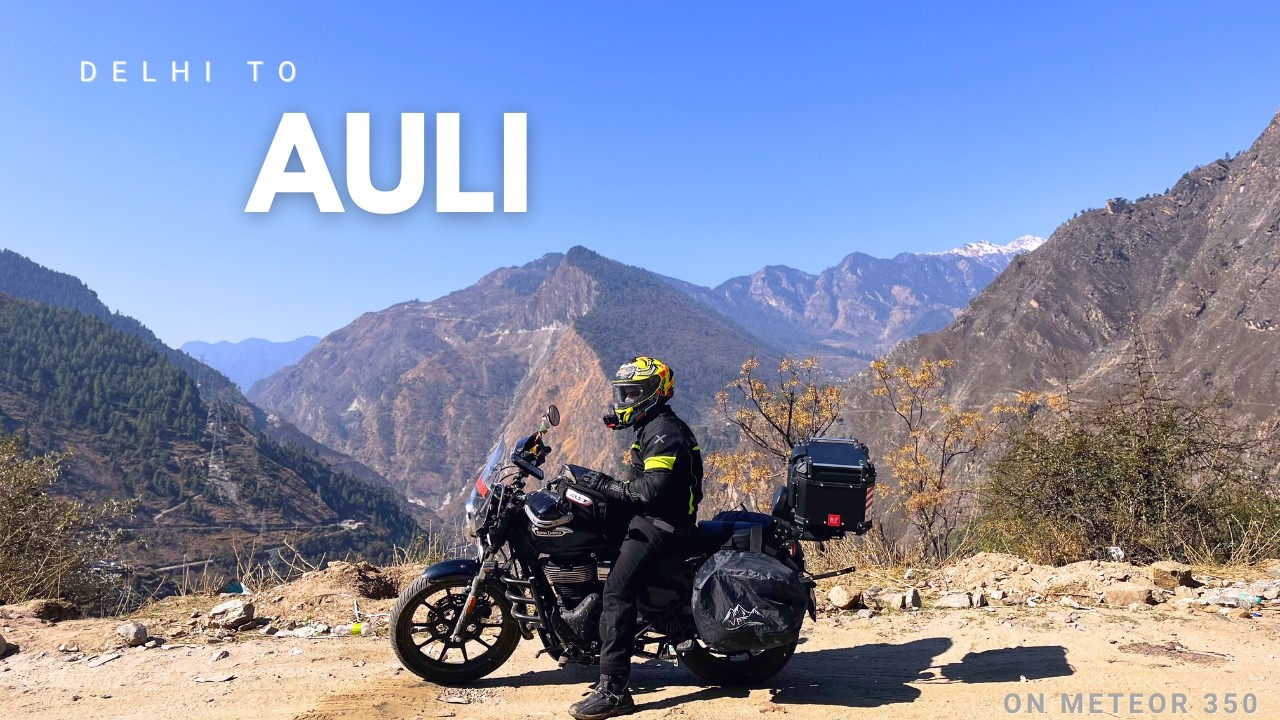 Delhi to Auli 2026 Winter Ride | Deepanka ne bhi bike chlayi iss baar