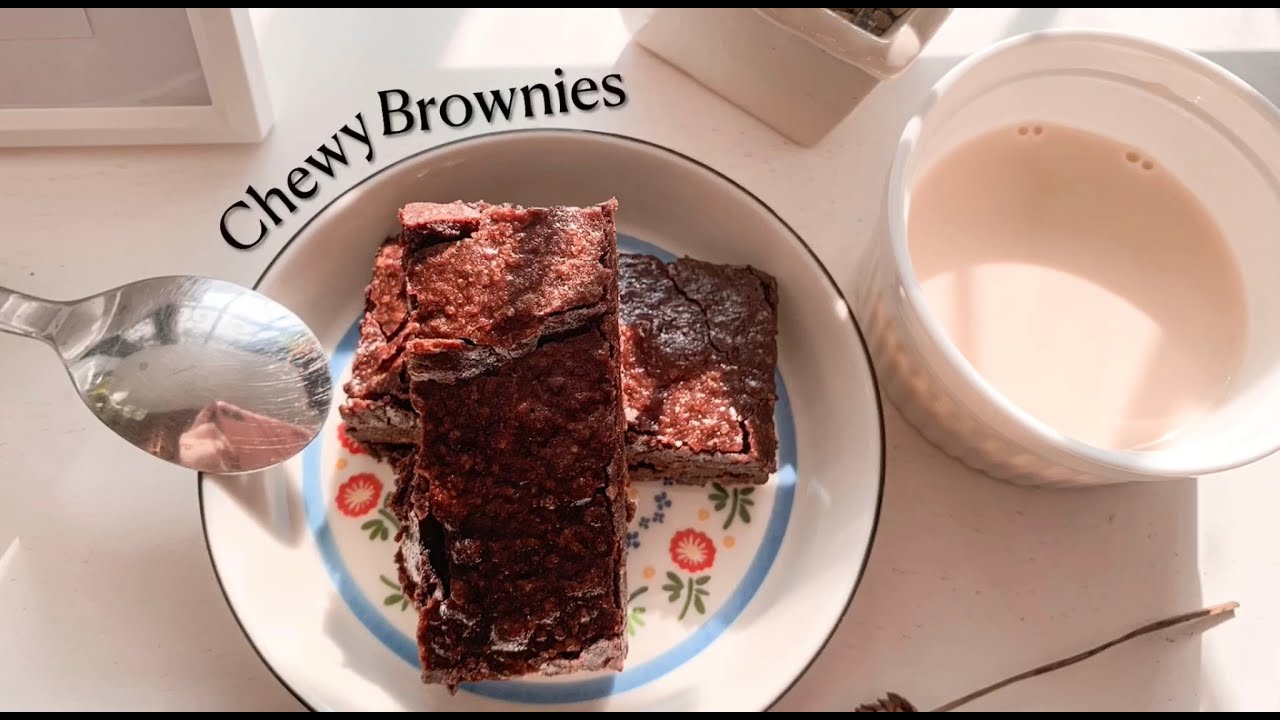 CHEWY BROWNIES 🍫 บราวนี่นุ่มหนึบ