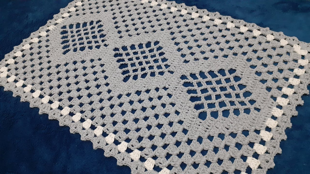 JOGO DE COZINHA SIMPLES, RAPIDO E ECONÔMICO PASSO A PASSO DO TAPETE MENOR