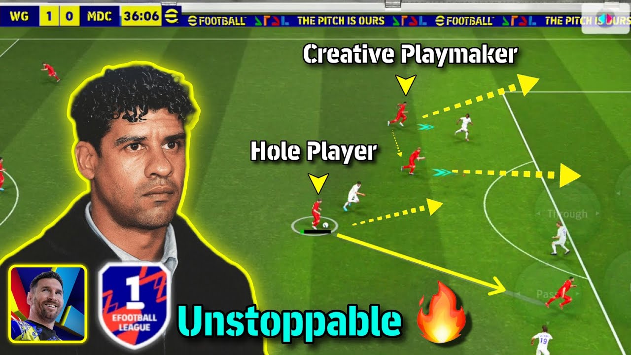 100% Best Manager In eFootball 2025..? 🤔🔥 Frank Rijkaard + Best Long Ball Counter Formation + Tips 🔥