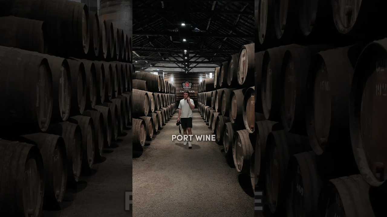 Things To Do In Porto Portugal - Visit a Port Wine Cellar #porto #shorts #travel