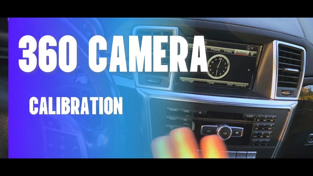 Mercedes-Benz 360  Camera Diagnose & Calibration with YOUCANIC Scanner