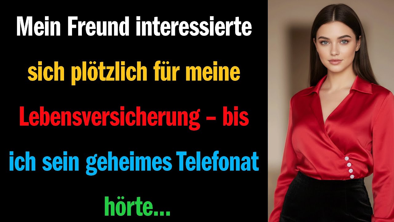 Mein Freund interessierte sich plötzlich für meine Lebensversicherung