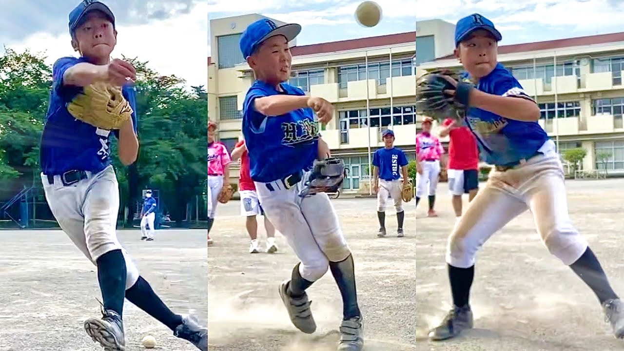 東京都No.1の守備力を持つ天才野球少年団！未来の源田壮亮たち…たまらん。【ムコウズ】