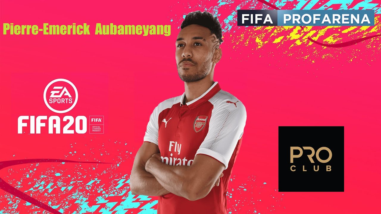 FIFA 20 VIRTUAL PRO LOOKALIKE TUTORIAL Pierre-Emerick Aubameyang Pro Club