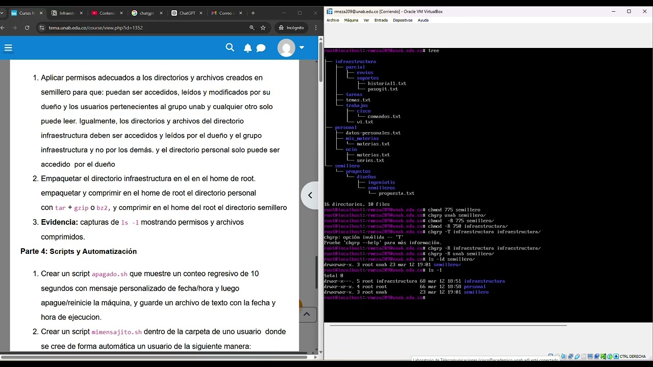 PARTE 3 taller cambio de permisos y empaquetamiento
