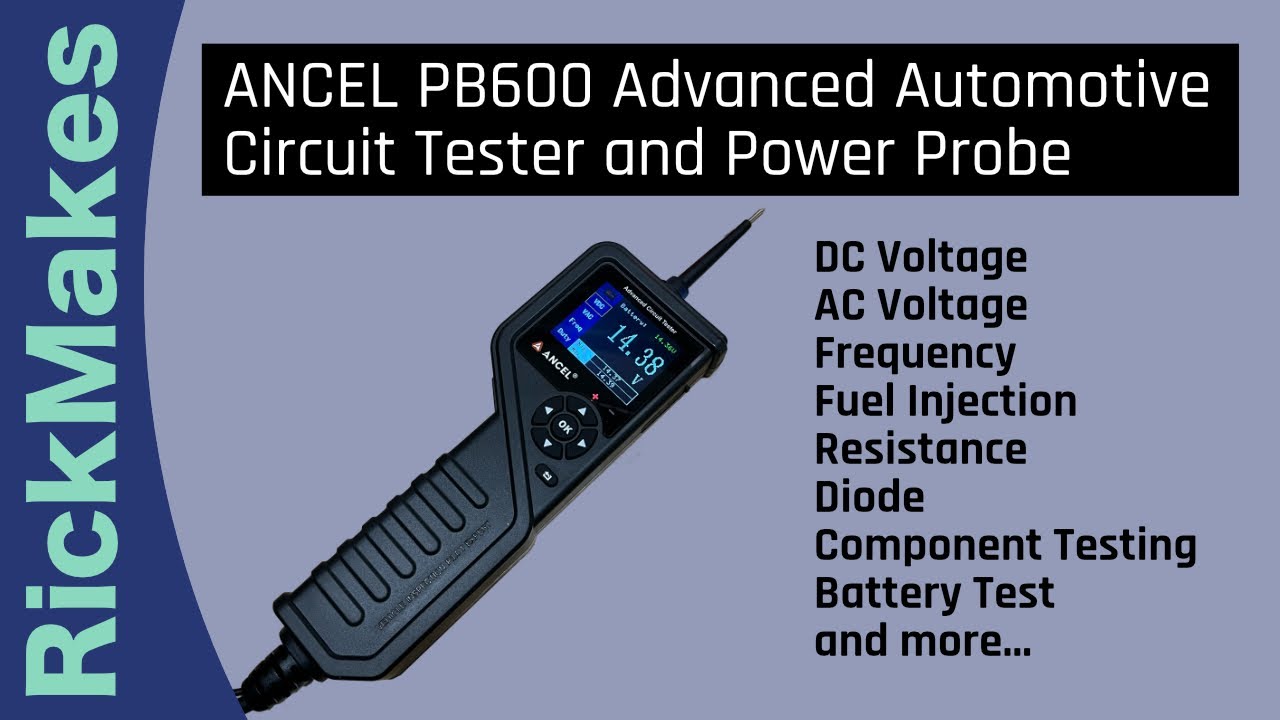 ANCEL PB600 Advanced Automotive Circuit Tester and Power Probe