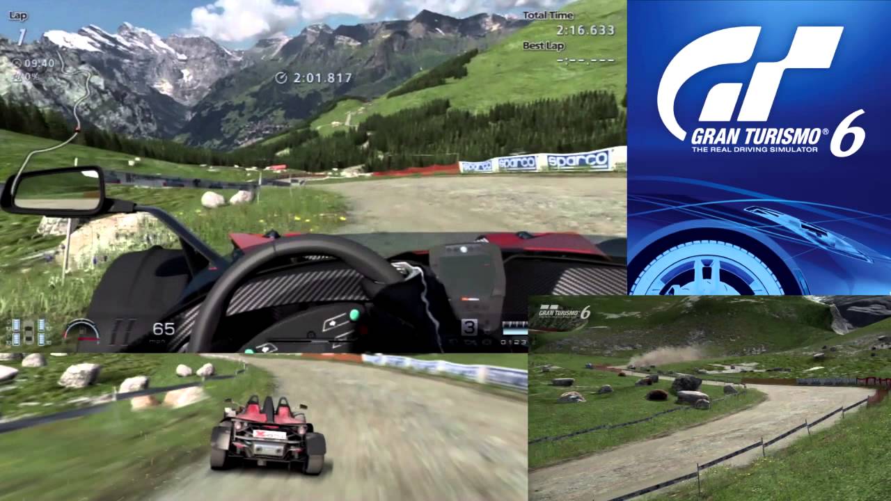 Gran Turismo 6 - KTM Crossbow@Eiger Nordwand - MULTI CAM!!