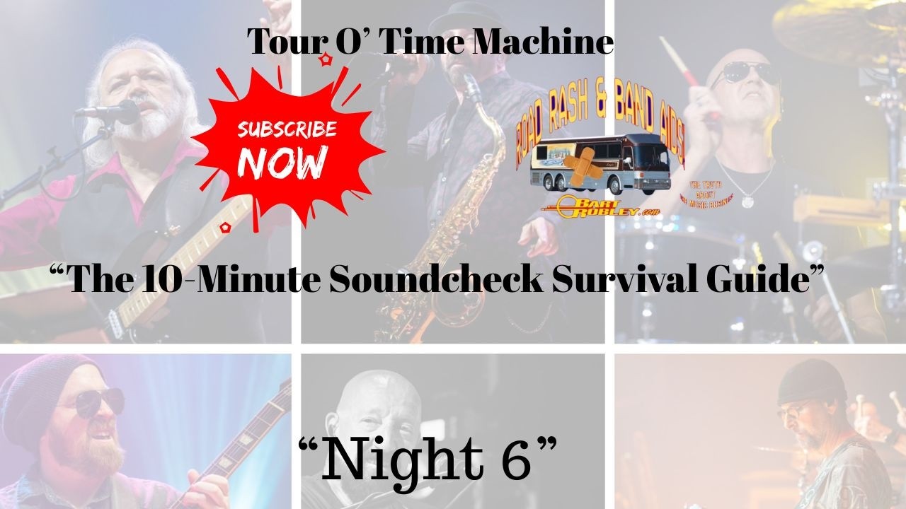 “The 10 Minute Soundcheck Survival Guide”