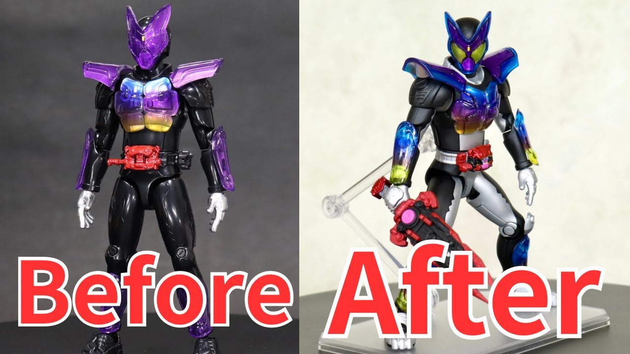 【BenQコラボ】装動仮面ライダーガヴを改造＆塗装‼制作解説【手元実演Webカメラ】