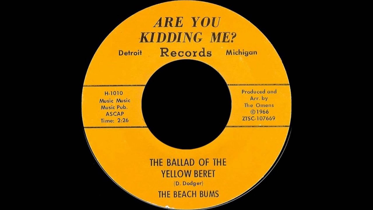 The Beach Bums - The Ballad of the Yellow Beret