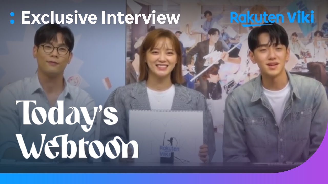 Today's Webtoon | Exclusive Interview With Kim Se Jeong, Nam Yoon Su & Choi Daniel | Korean Drama