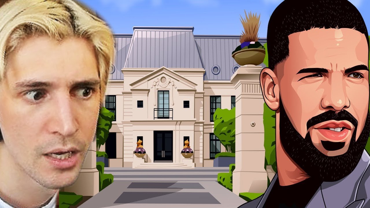 Особняк Дрейка одновременно восхитителен и ужасен | xQc Reacts
