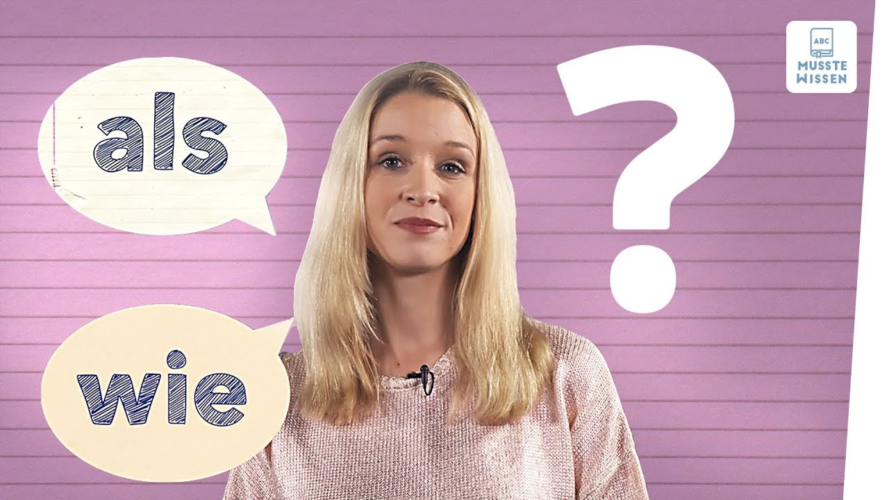 Als oder wie I Vergleiche I Deutschfehler I musstewissen Deutsch