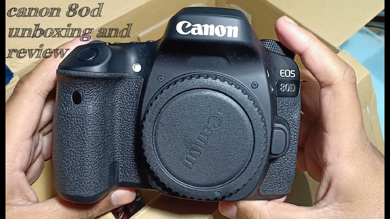 Canon 80d unboxing and review + camera and video test