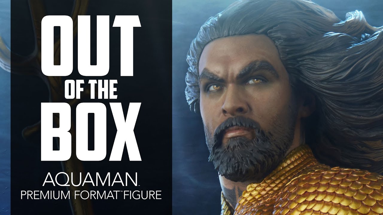 Распаковка фигурки Аквамена премиум-формата | Sideshow