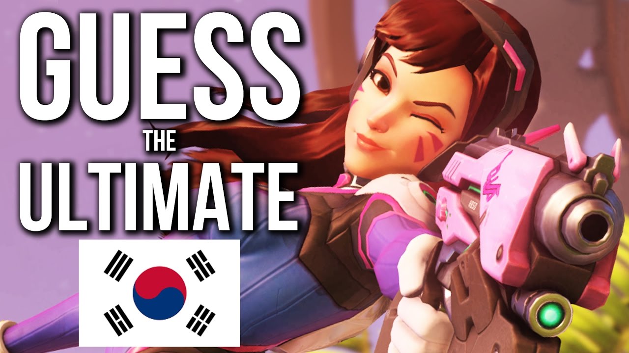 Overwatch Quiz - GUESS the ULTIMATE | Korean Edition