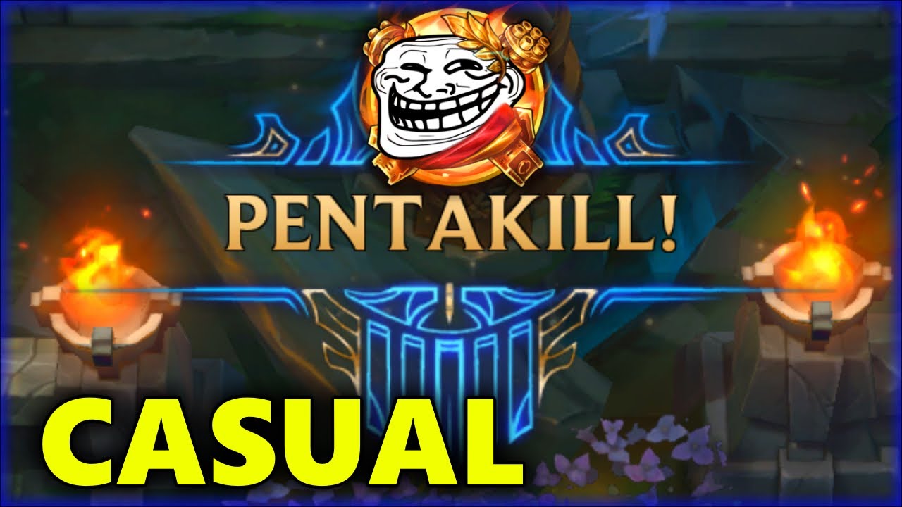 Casual PENTAKILL LOL FUN Moments 2024 (Jhin, Katarina, Briar, Ekko, Karma, Yasuo) #236
