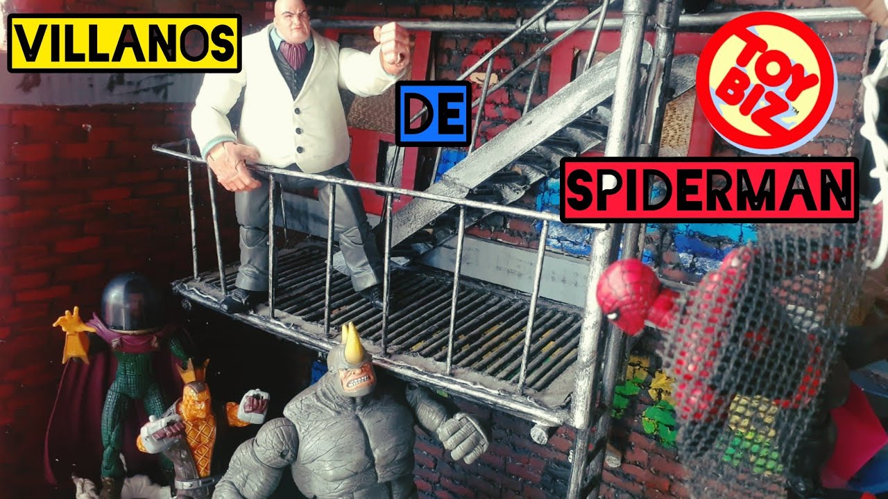 ¡ Nuevos villanos de spiderman ! toybiz 🕸
