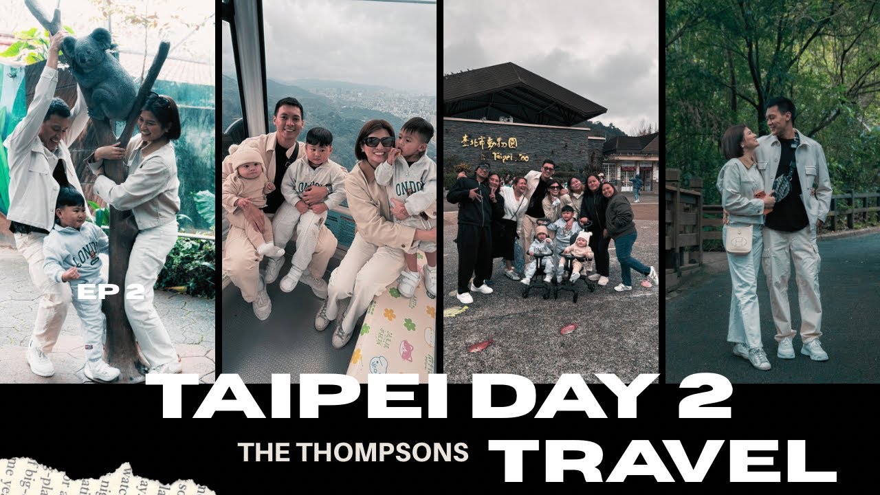Pagod pero masaya, sulit ang bawat hakbang kasama ang pamilya!🙏🏼 #TaipeiTravel #TheThompsons