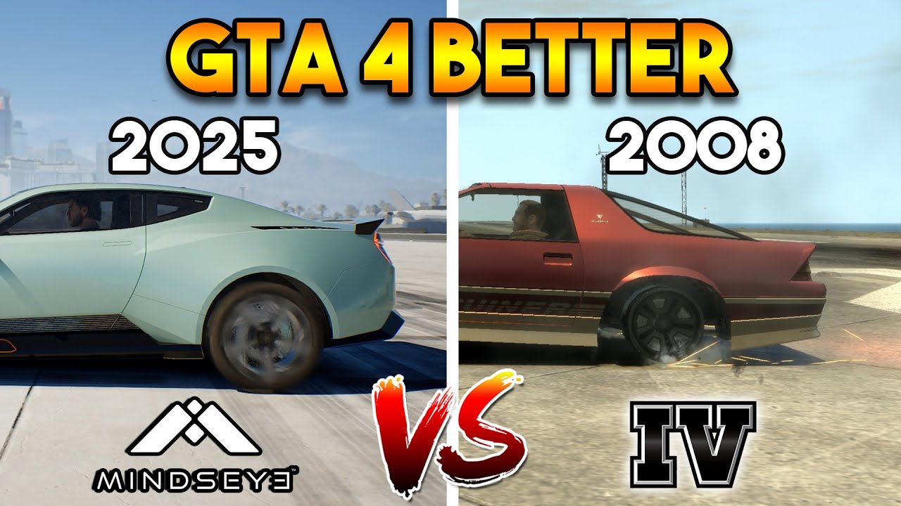 GTA 4 IS BETTER THAN MINDSEYE (MINDSEYE 2025 VS GTA 4 2008)
