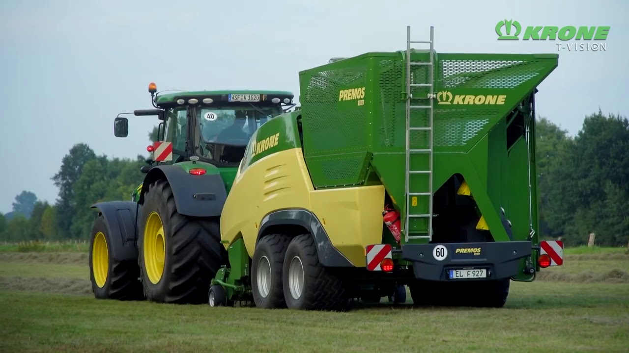 Самая мощная мобильная пеллетная линия  Premos 5000  KRONE