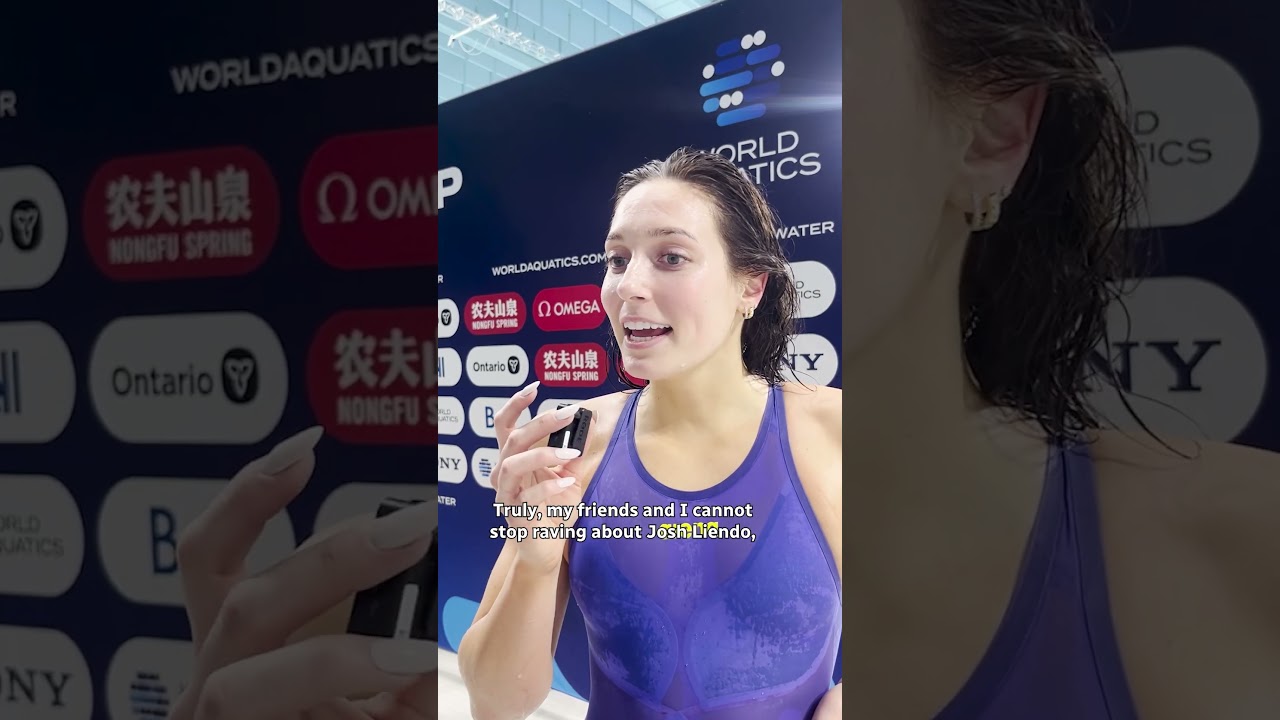 International swim stars on their Canadian experience at Toronto 2025