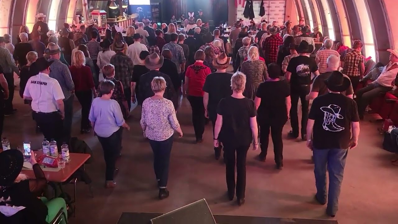 Only Worse Linedance , Choreo Jenny Twers, gezeigt von Marko , Barnstomper im Hangar-312 Ostern 2023