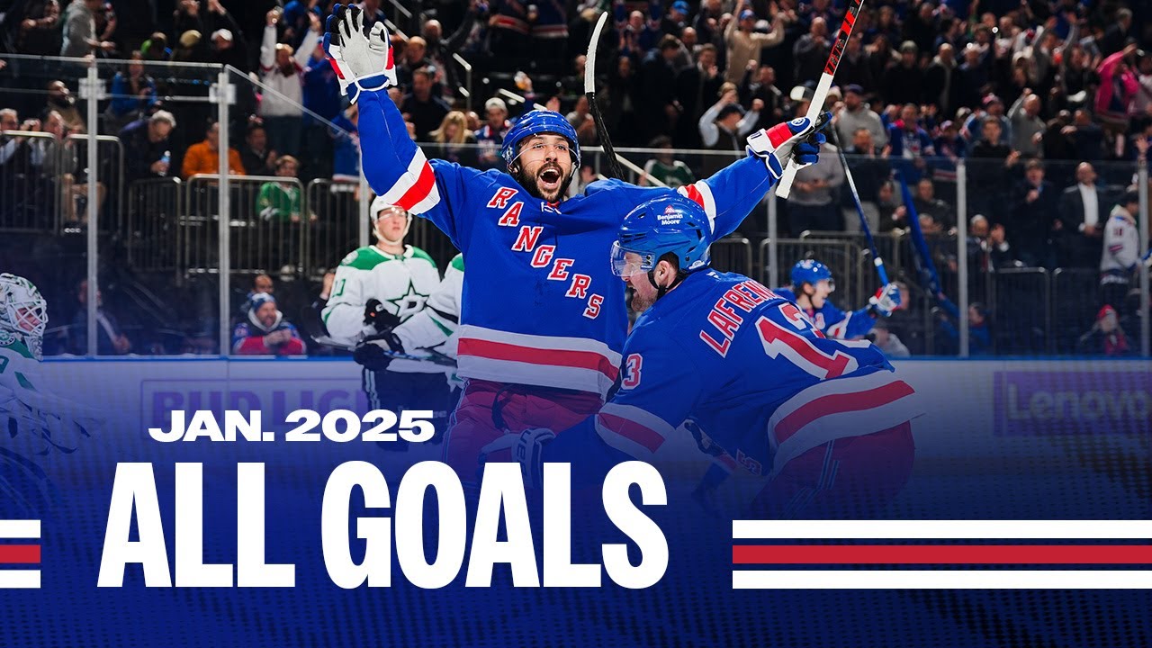 Every New York Rangers Goal: January 2025