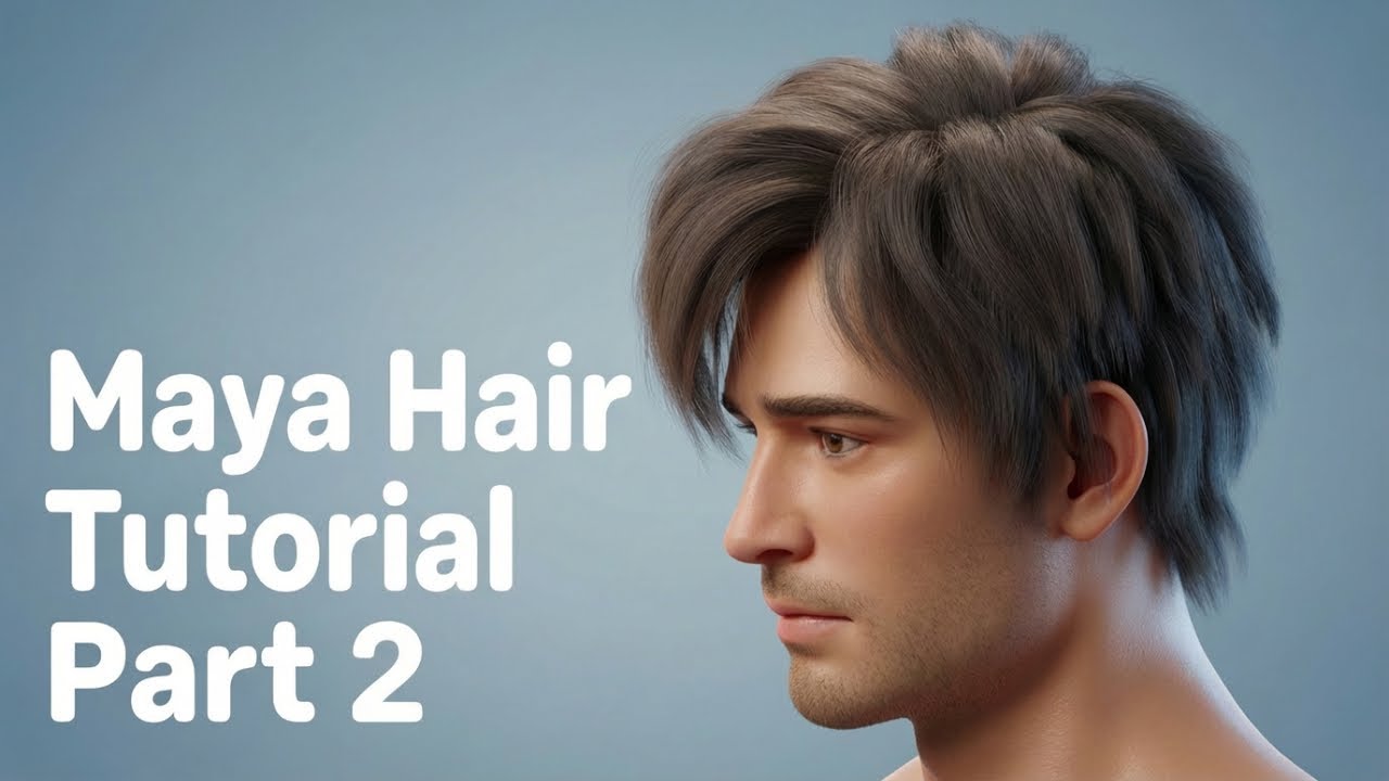 Maya Character Hair | Maya Main Hair Kaise Banaye