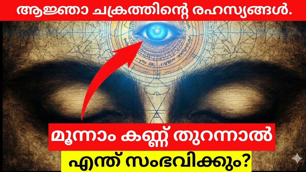 മൂന്നാം കണ്ണ് തുറന്നാൽ എന്ത് സംഭവിക്കും? ആജ്ഞാ ചക്രത്തിന്റെ  രഹസ്യങ്ങൾ. - Spirituality Malayalam