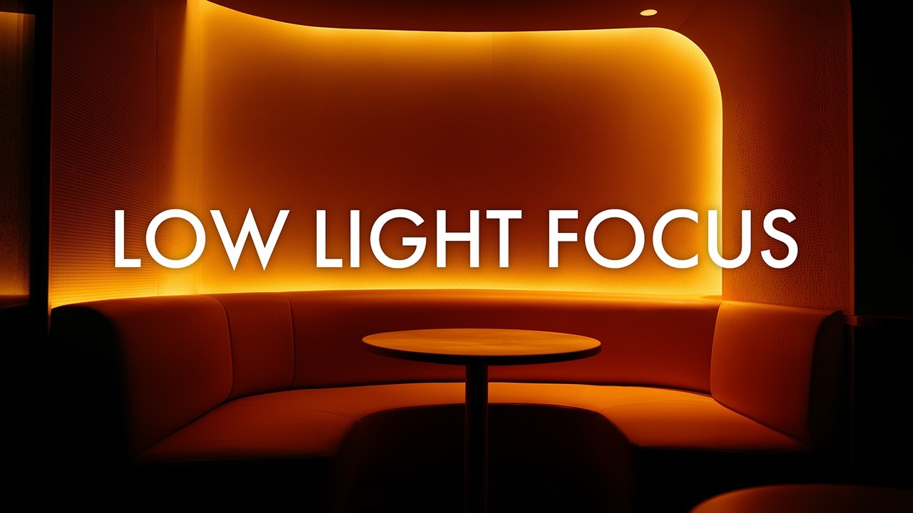 集中用BGM｜夜チルビートで集中（約59分）｜LOW LIGHT FOCUS ｜Sagittarius Lounge