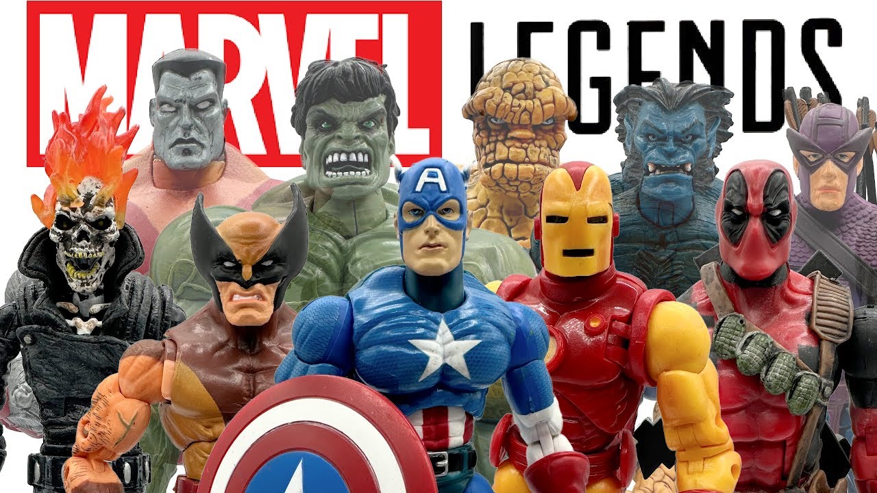 ПОЛНАЯ история Marvel Legends &mdash; Часть 1 &mdash; ИСТОКИ &mdash; Волны 1-9