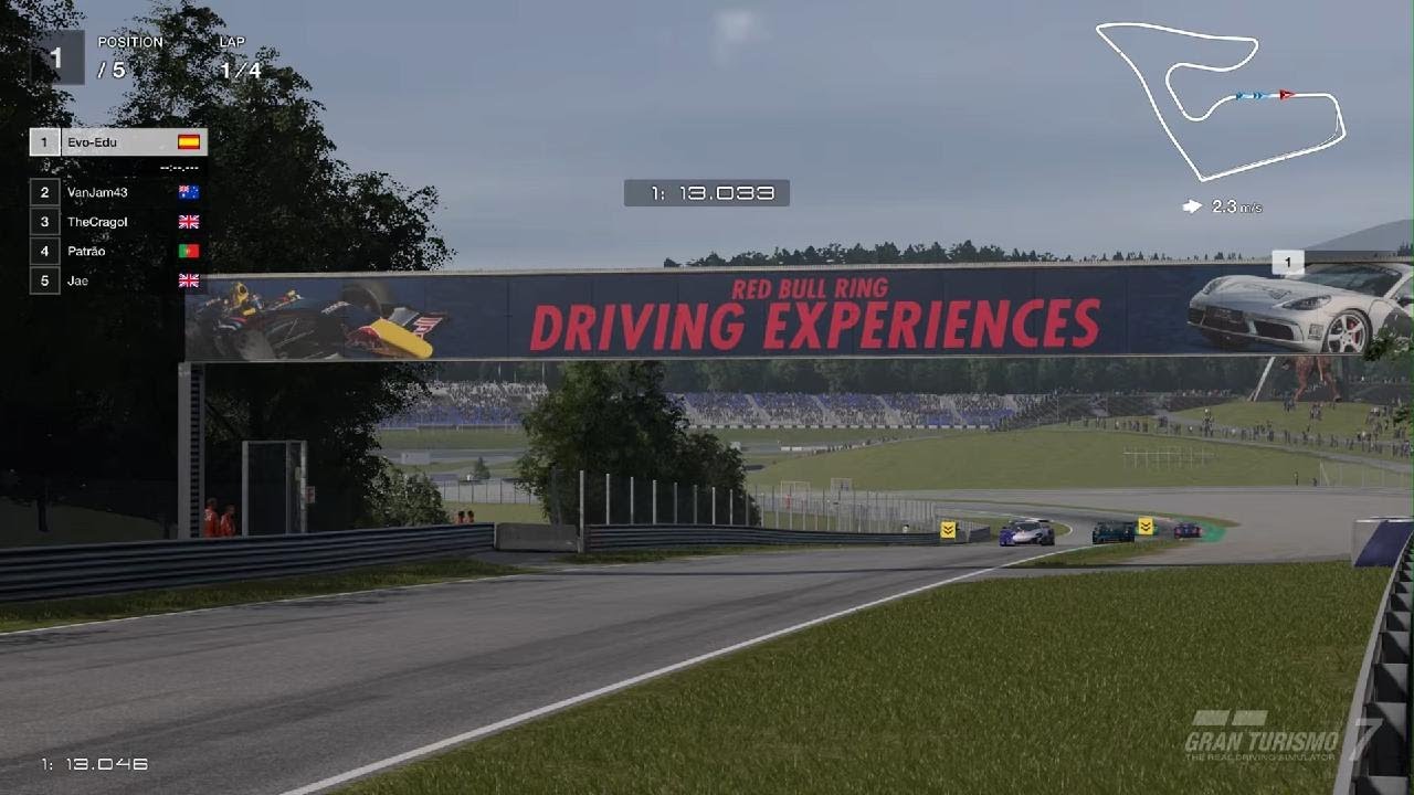 Race 3 Gsport GT3 Redbull Ring #online