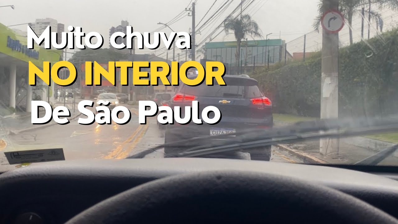 MUITO TRÂNSITO EM JUNDIAÍ EM DIA DE CHUVA | CAOS NAS RUAS