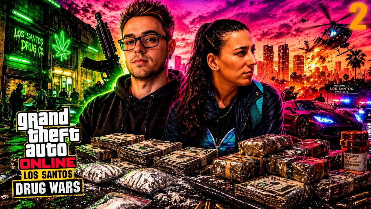 LOST MC? COITADINHOS DE VCS - GTA ONLINE DLC DRUG WARS