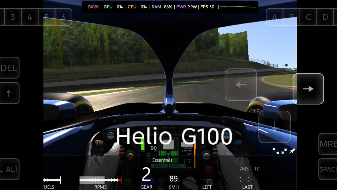 Assetto Corsa Lite Version/ Helio G100/ Gamehub Lite/ + Settings