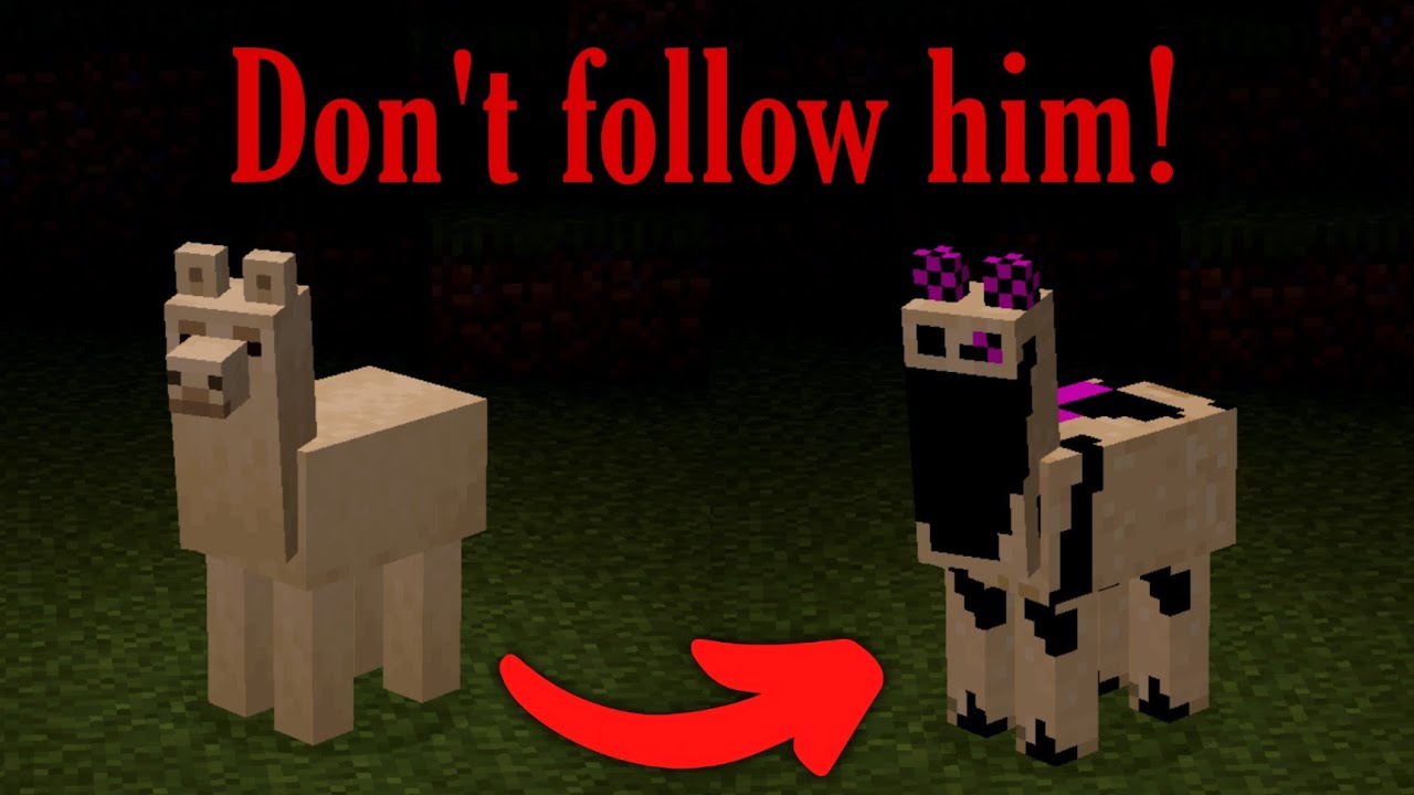 Never let a Llama go through the nether portal! (Minecraft Creepypasta)
