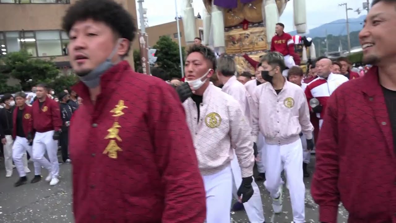 ＃新居浜太鼓祭り2022　其の壱　この年から、喧嘩が変わってしまった！ 工場前全貌！西原VS新須賀　令和4年　＃新居浜太鼓祭り　#喧嘩特集SP3