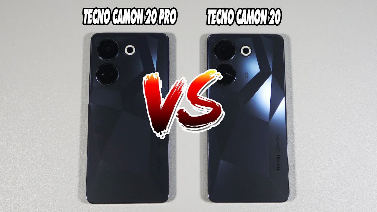 Tecno Camon 20 Pro vs Tecno Camon 20 | SpeedTest & camera comparison