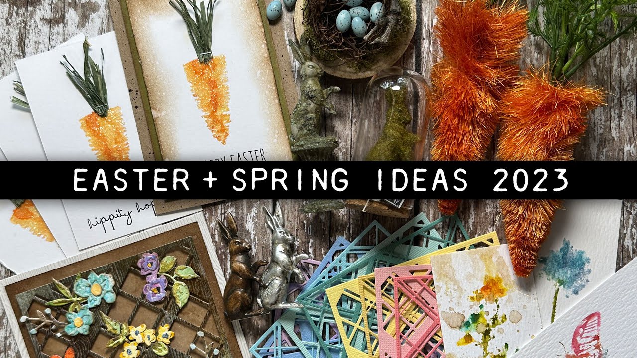 Tim Holtz Easter + Spring Ideas (2023)