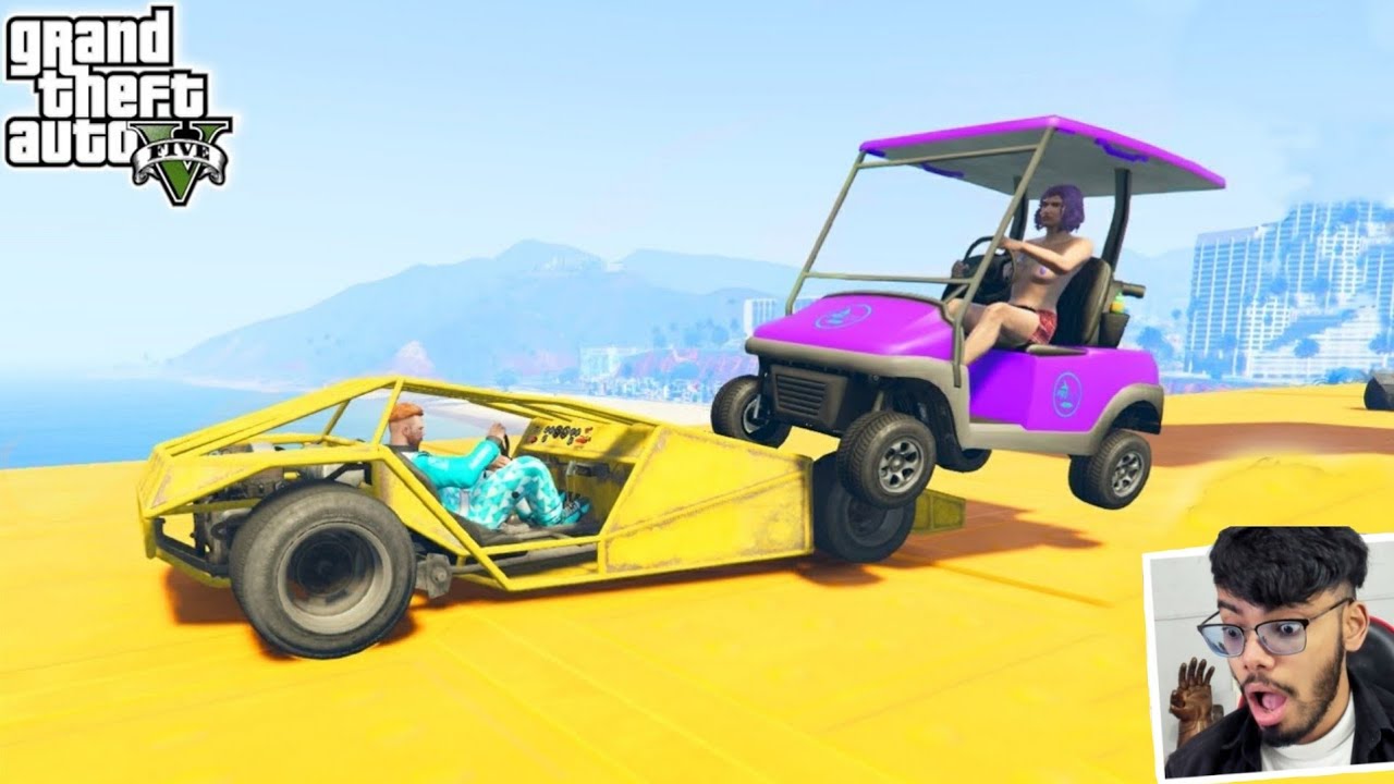 Cars Vs Cars Challenge 555.555% People Start Crying In This GTA 5 Race!