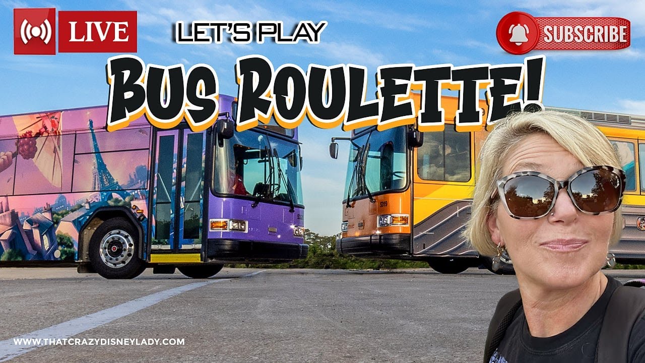 Bus Roulette... Where will the Disney buses take us? 