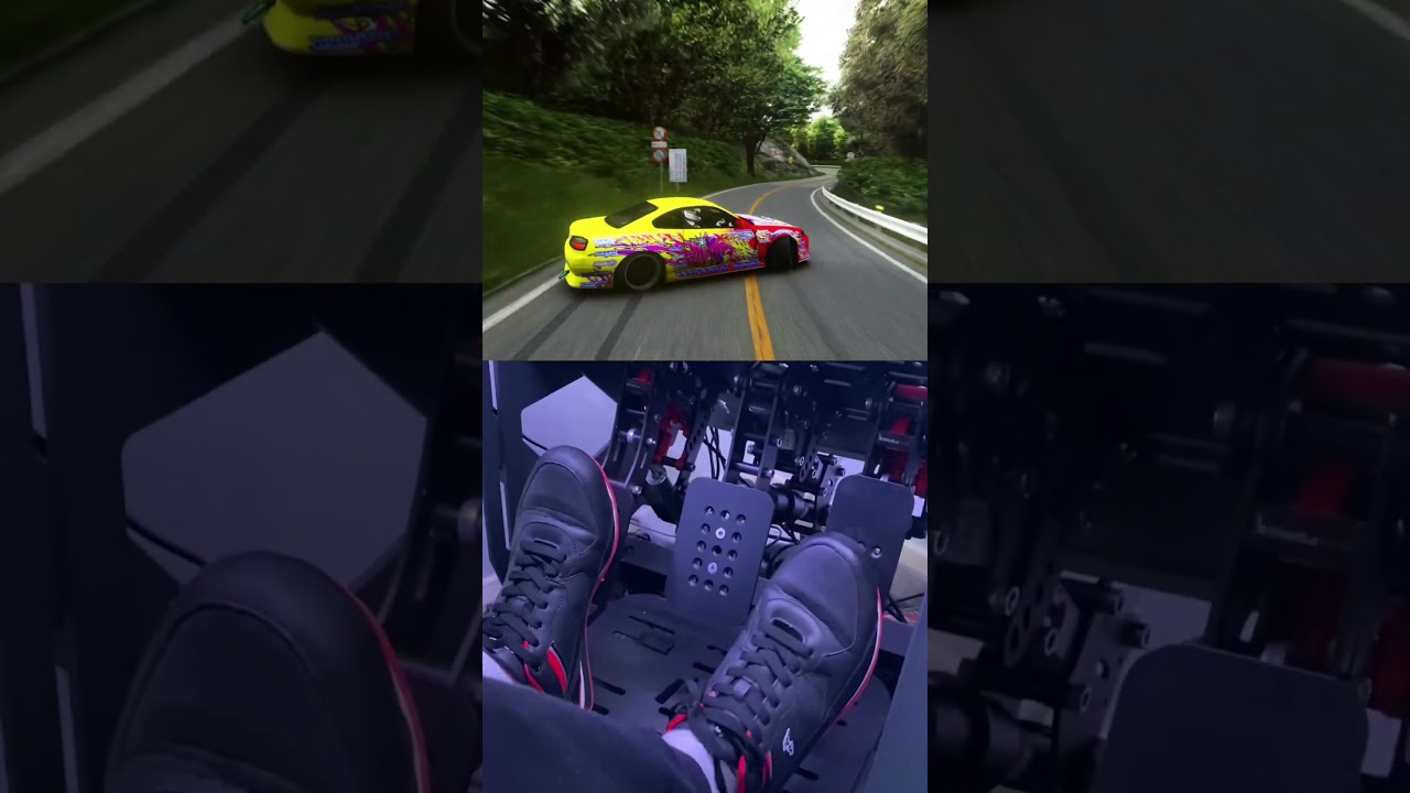 Realistic Sim Drifting Footwork