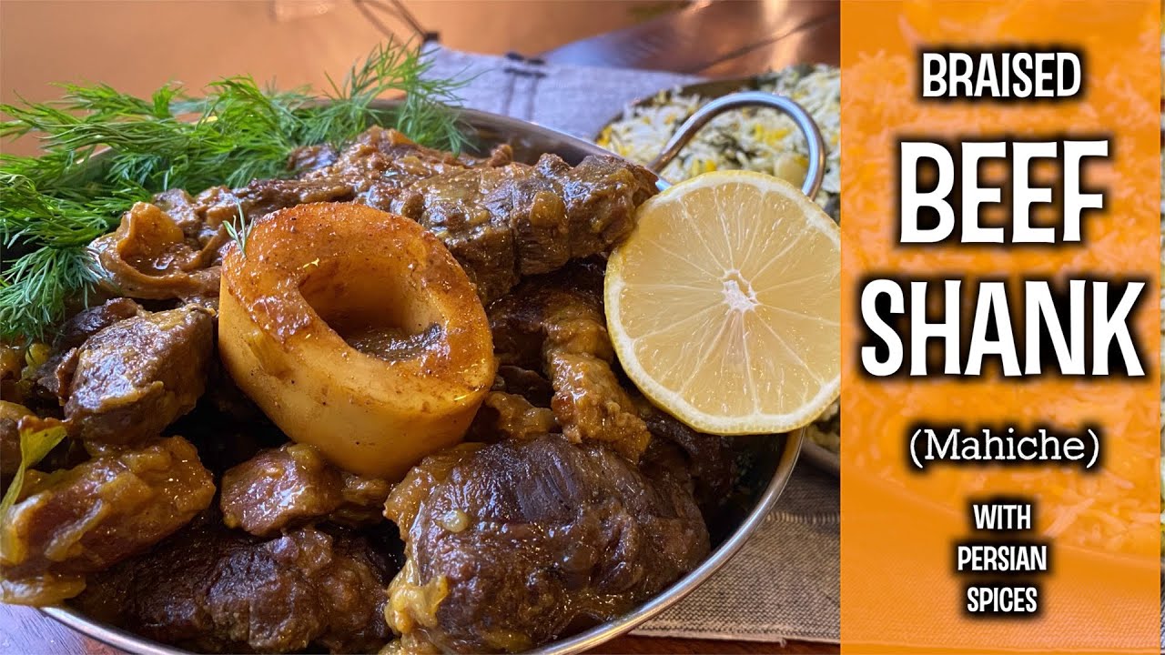 Beef Shank Persian Style | Mahiche with Baghali Polo | Eat with Persian herb Rice