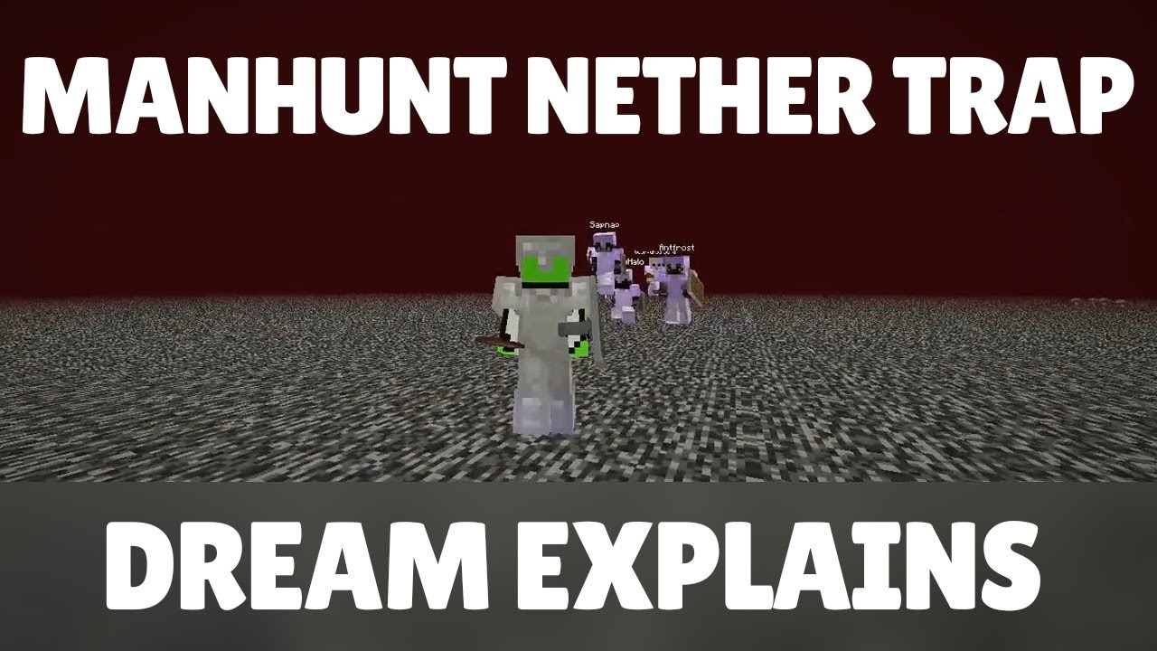 Dream Explains How He Trapped His Friends With a Nether Portal Trap - Minecraft Manhunt Analysis