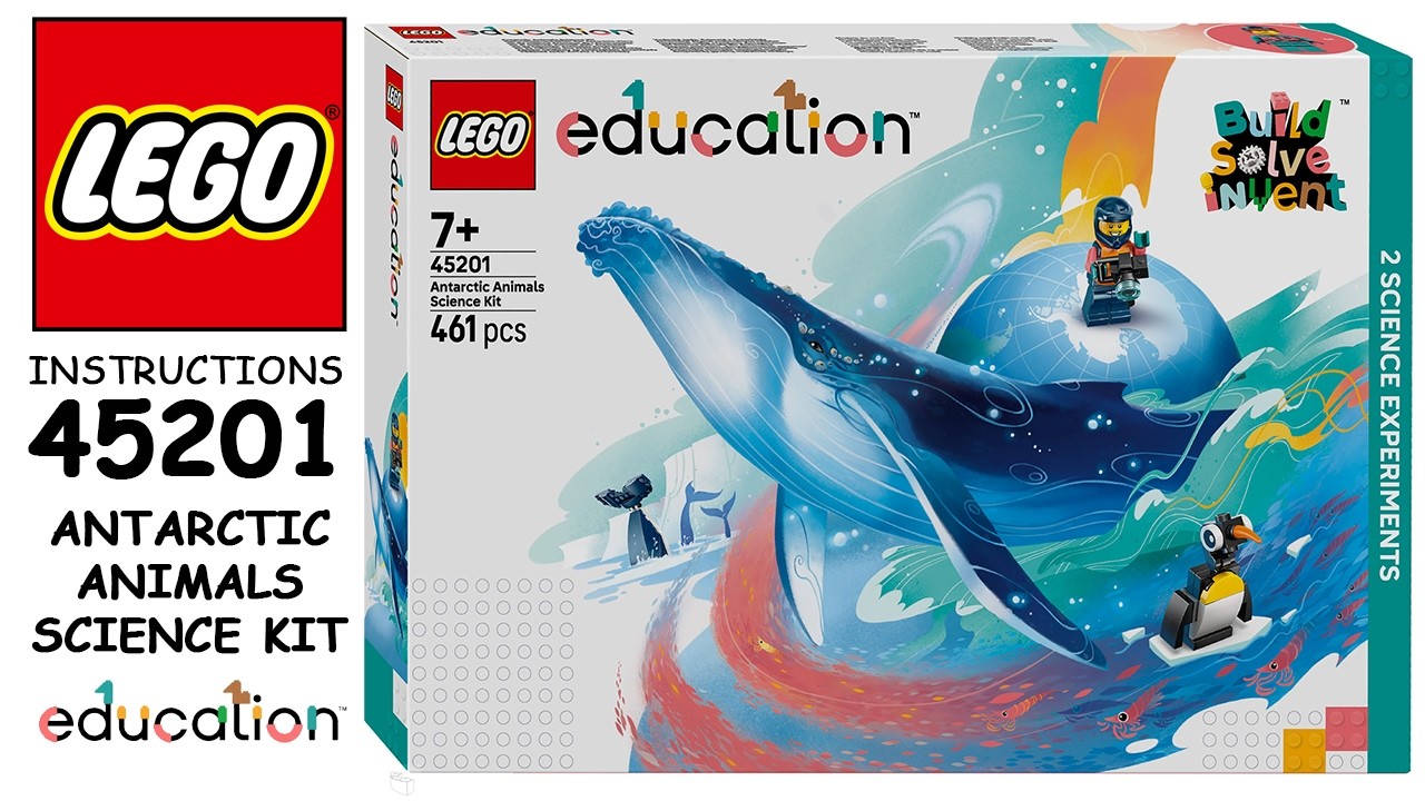 How to build LEGO Education 45201 - Antarctic Animals Science Kit (Step-by-Step Tutorial)