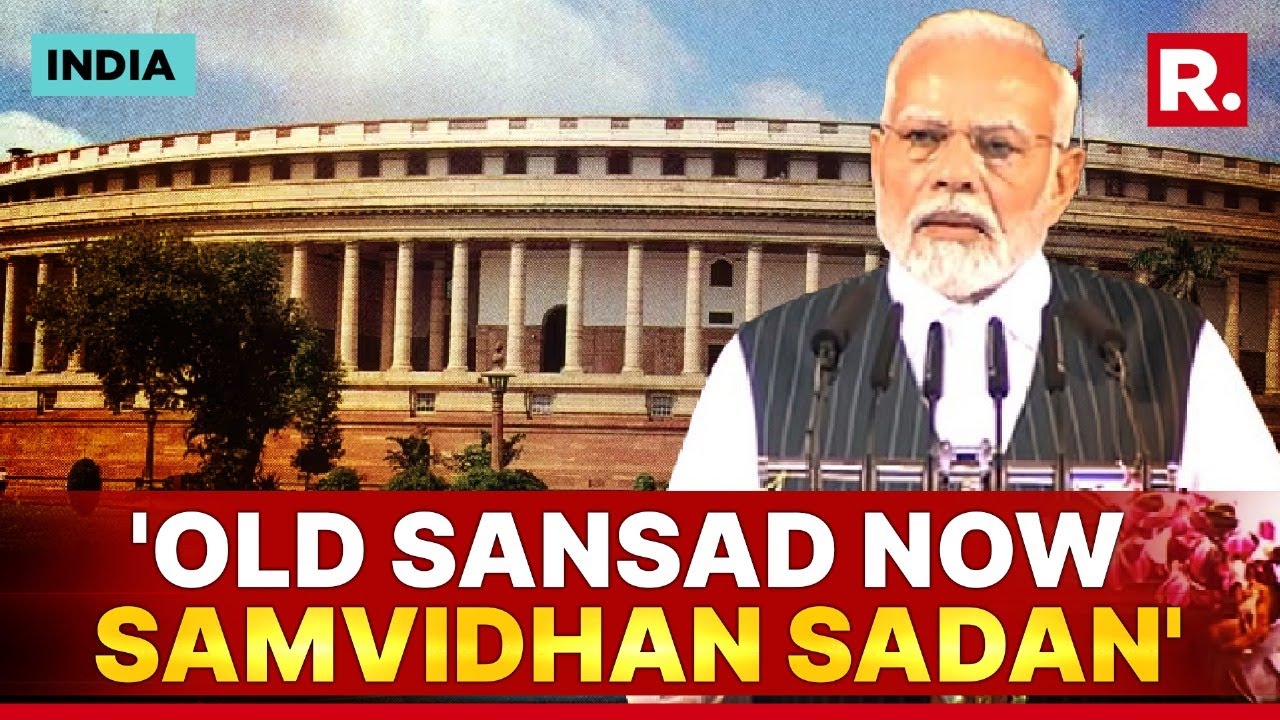 PM Modi suggests calling old building 'Samvidhan Sadan': 'Its dignity shouldn't be diminished'