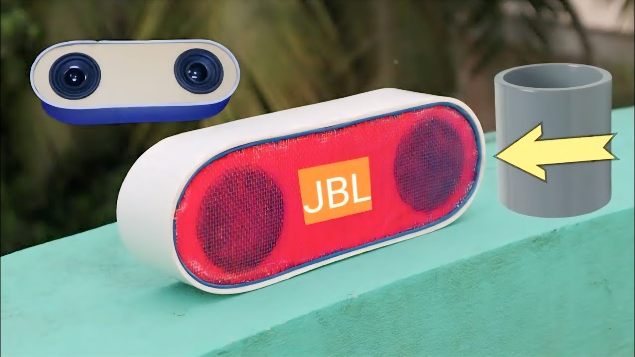 Diy bluetooth speaker box with PVC Pipe Make 2026